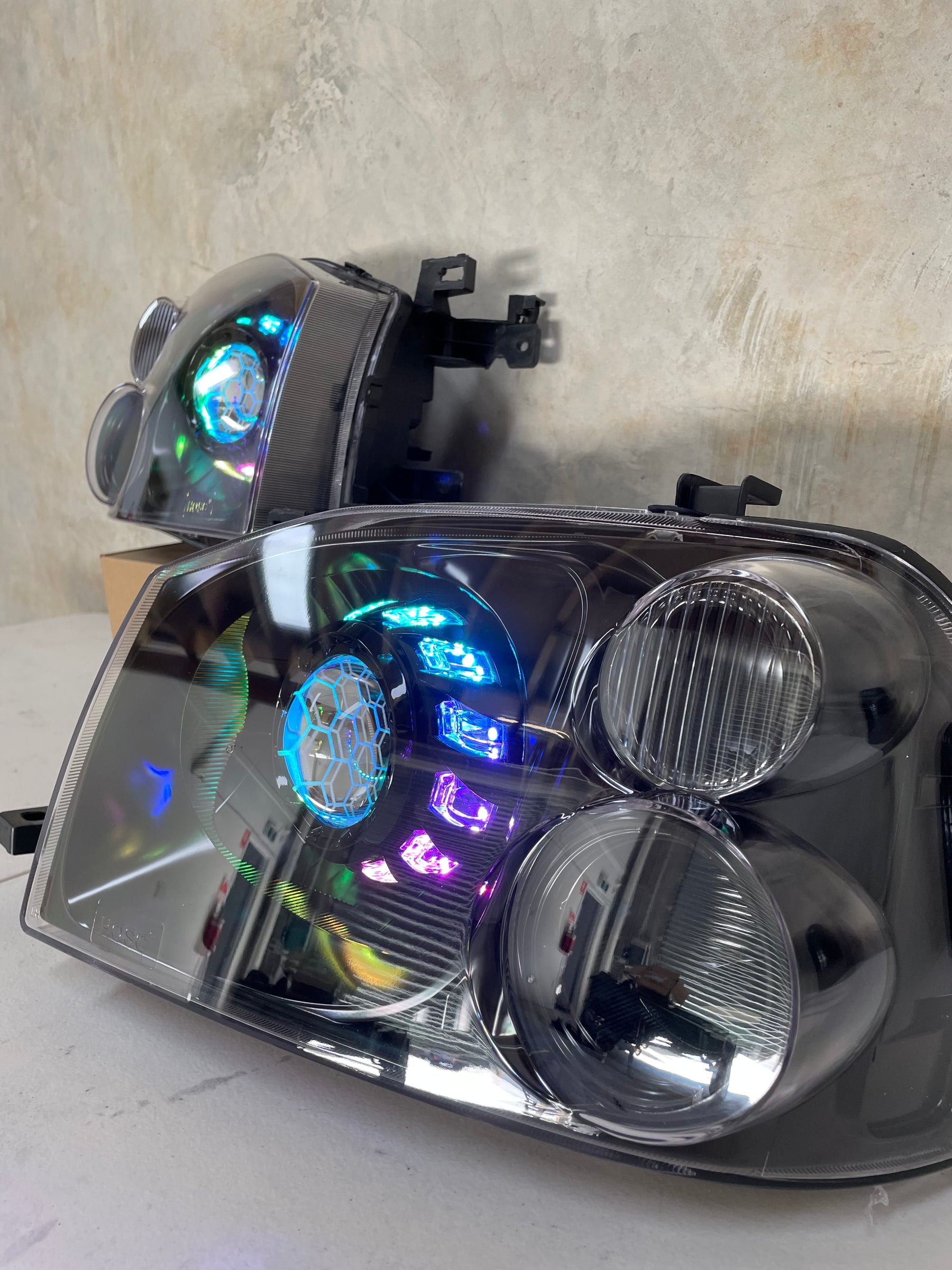 Nissan Navara D22 Projector/Custom Headlights