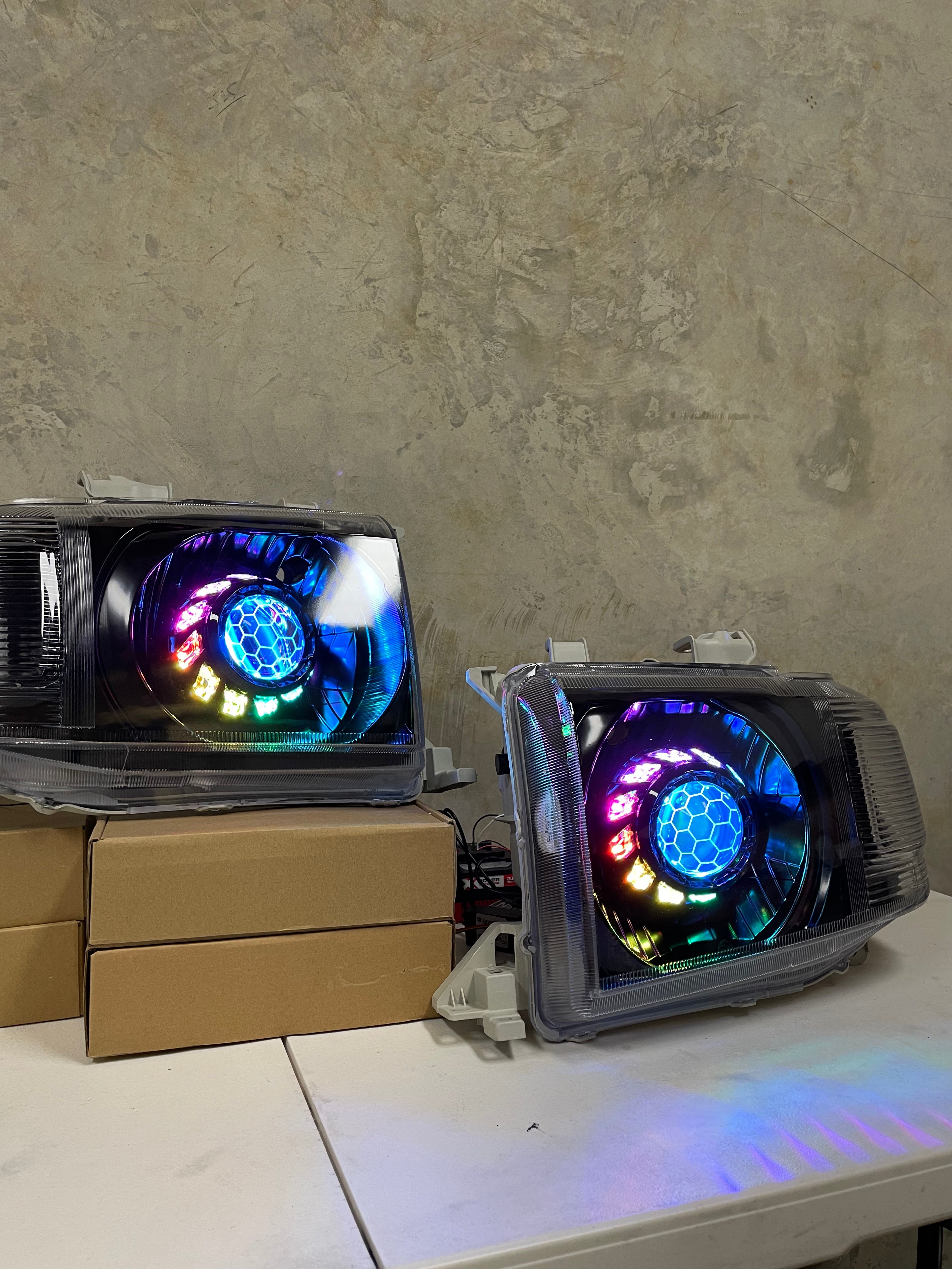 landcruiser projector headlights 