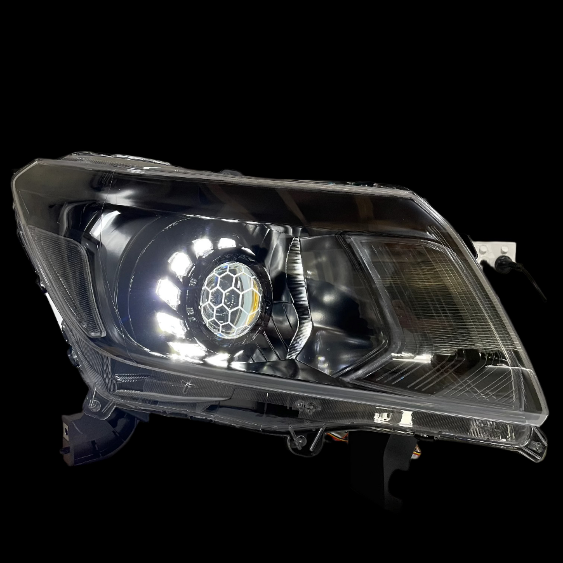 Marelli Fiat 500 Projector Headlights Set 2007+ – Pair Of Left & Right Front Headlamps, Clear Lens, Direct Fit OE Replacement