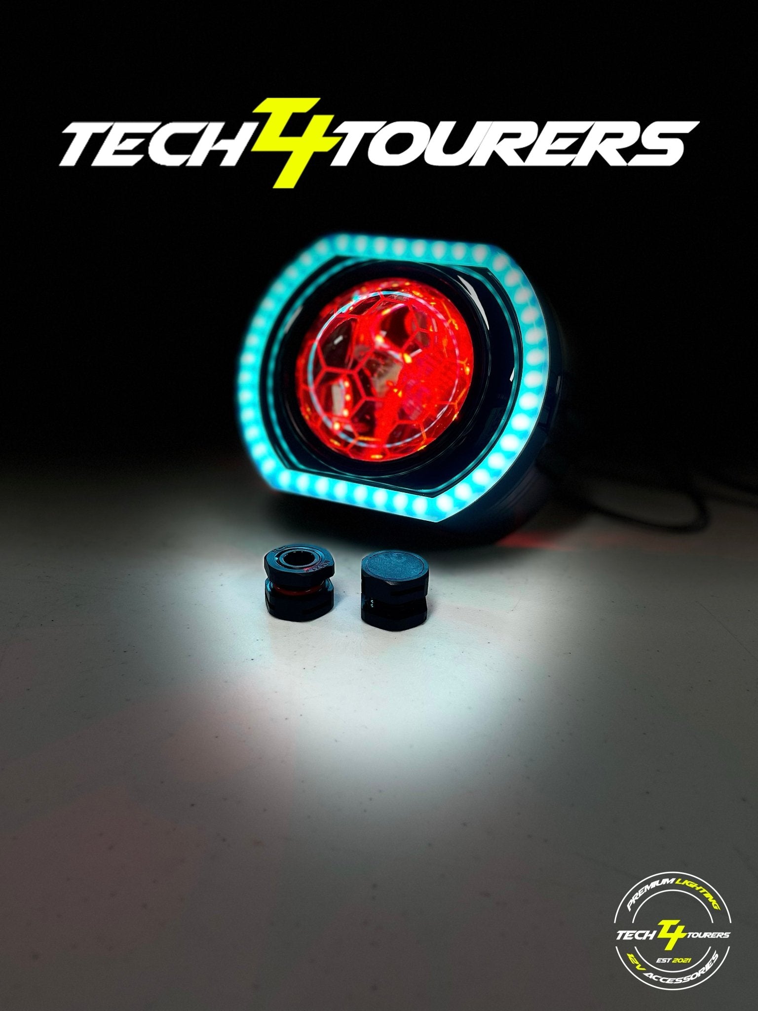 DIY PROJECTOR RETROFIT KIT (NOVA 3.0") - Tech4tourers