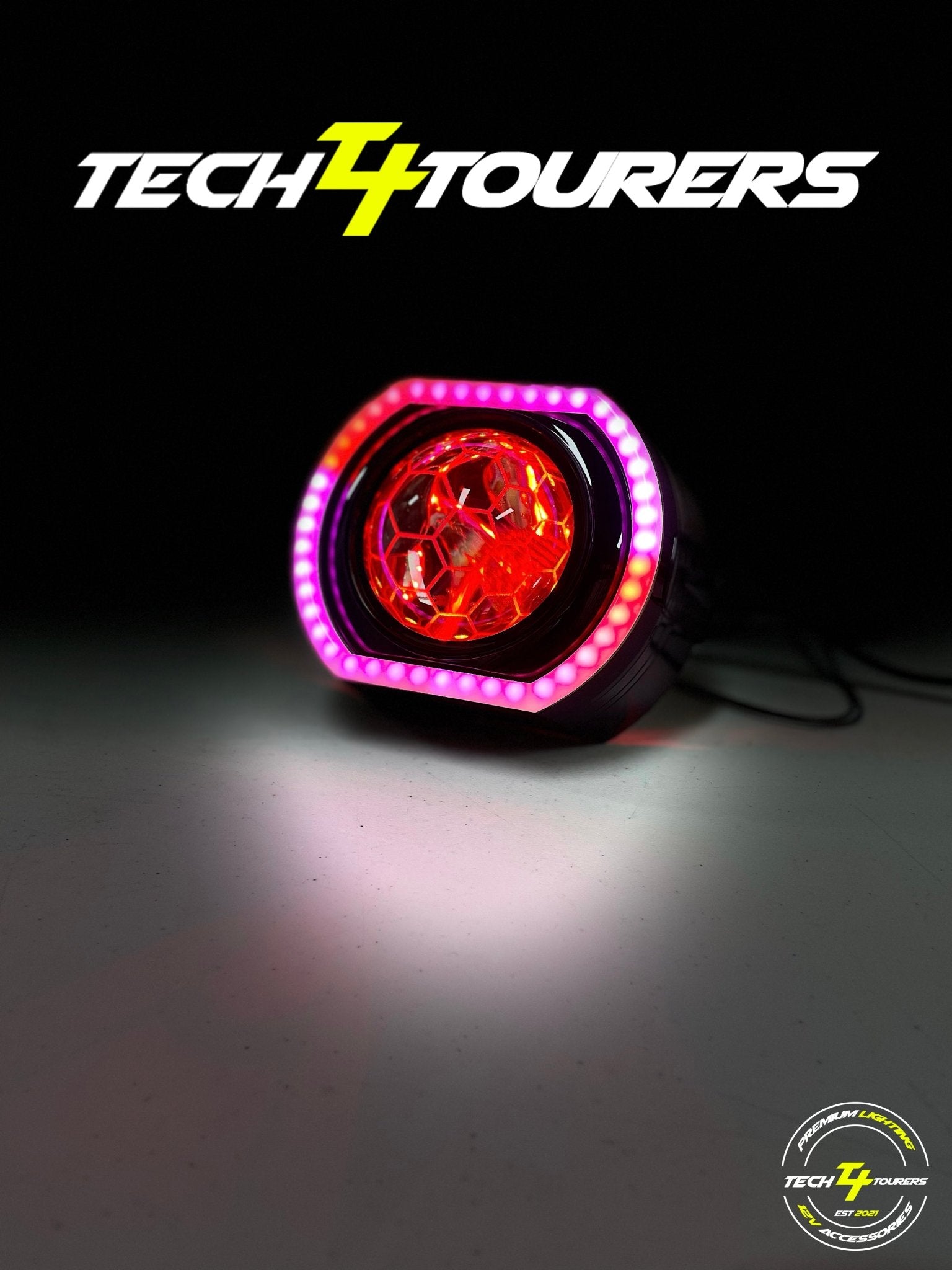 DIY PROJECTOR RETROFIT KIT (NOVA 3.0") - Tech4tourers
