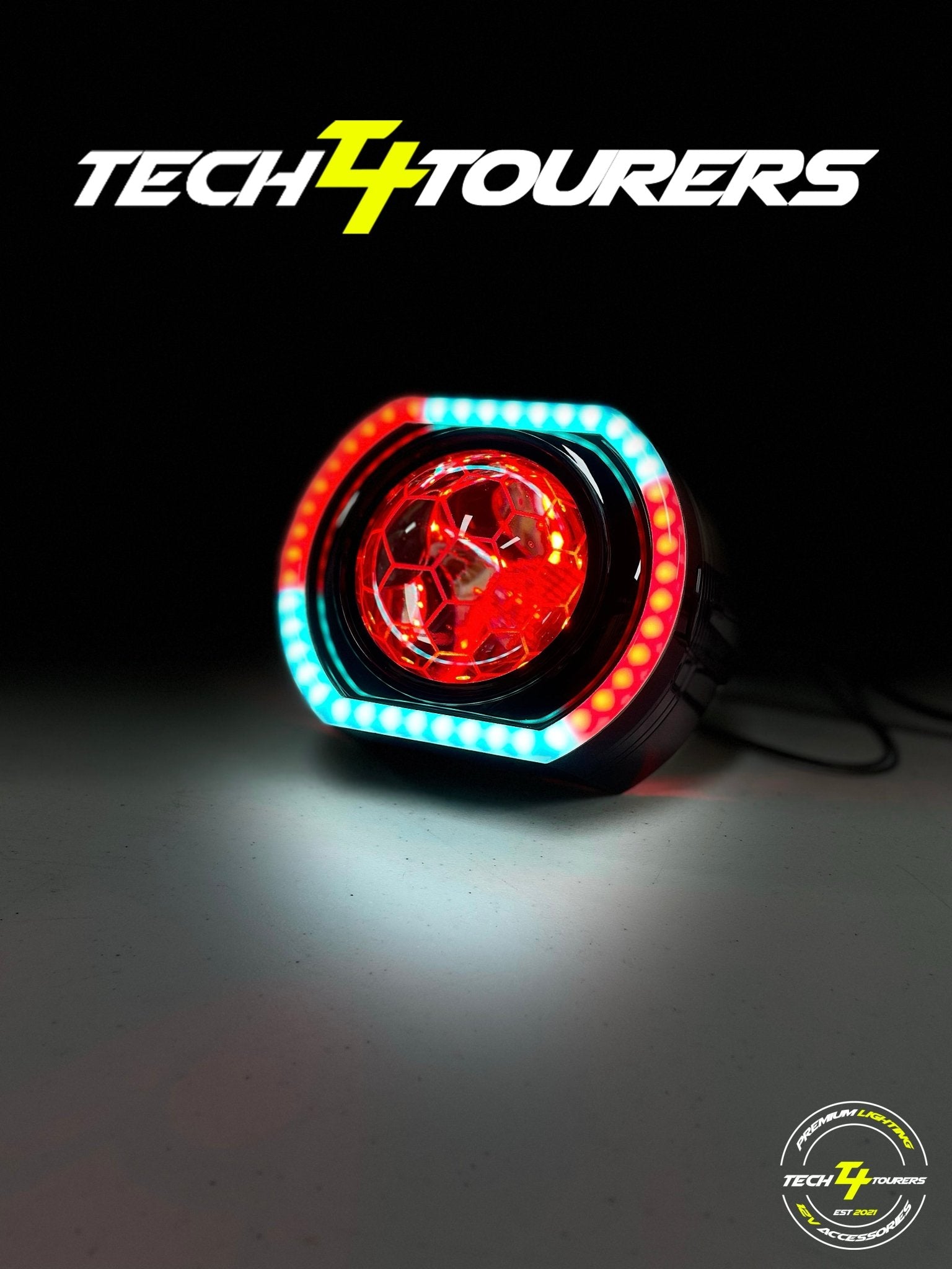 DIY PROJECTOR RETROFIT KIT (NOVA 3.0") - Tech4tourers