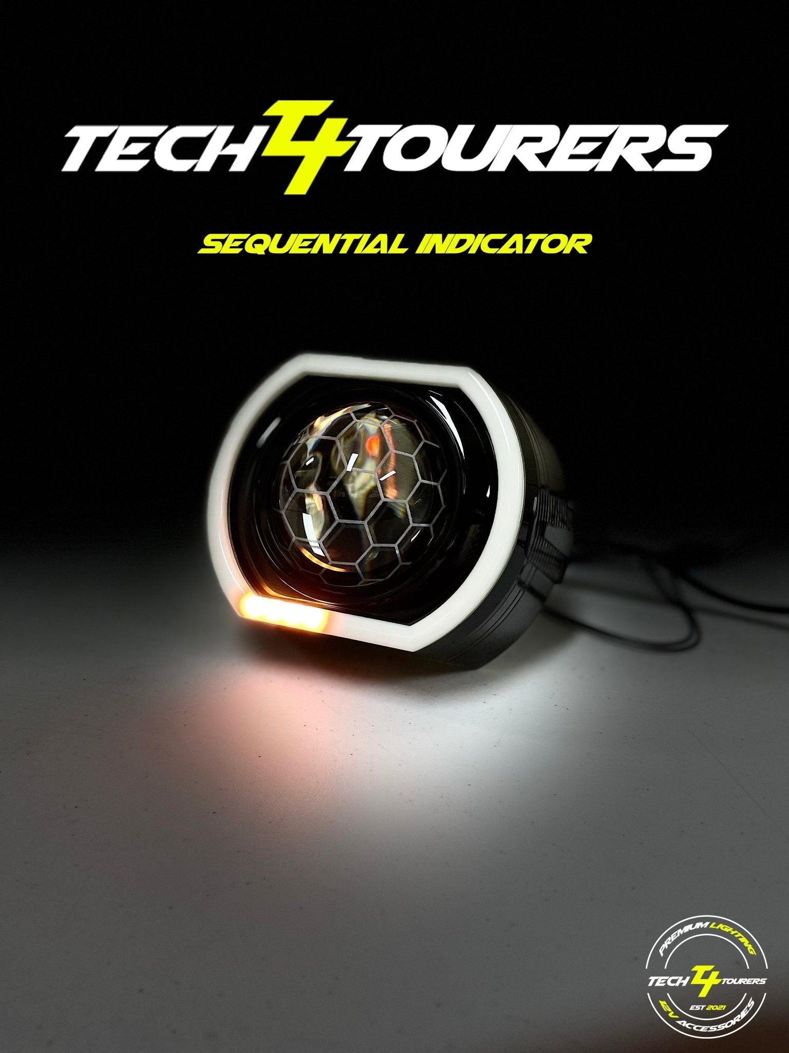 DIY PROJECTOR RETROFIT KIT (NOVA 3.0") - Tech4tourers