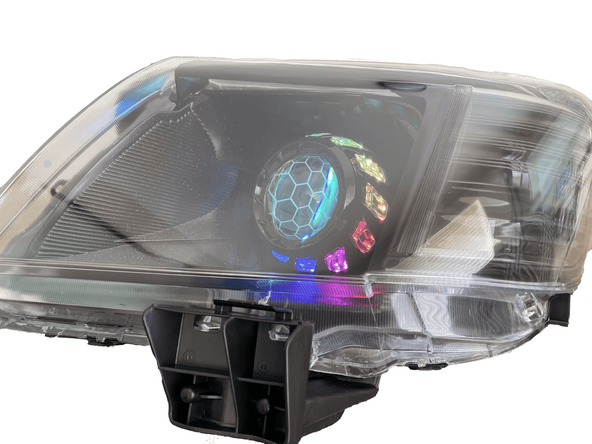 Premium Projector Headlights suitable for use with Toyota Hilux N70 - Tech4tourers
